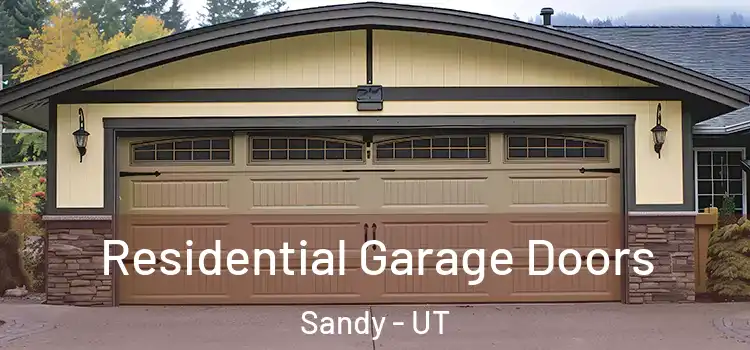  Residential Garage Doors Sandy - UT